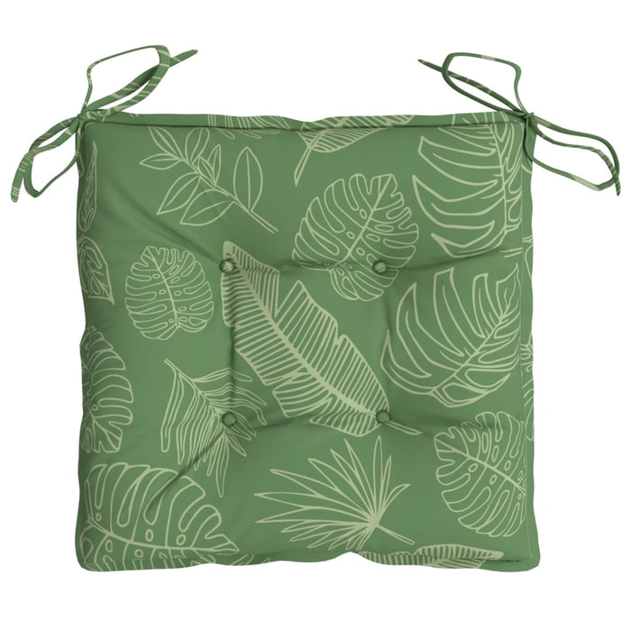 Perne de scaun, 6 buc., 50x50x7 cm, textil, model frunze - WALTI WALTI