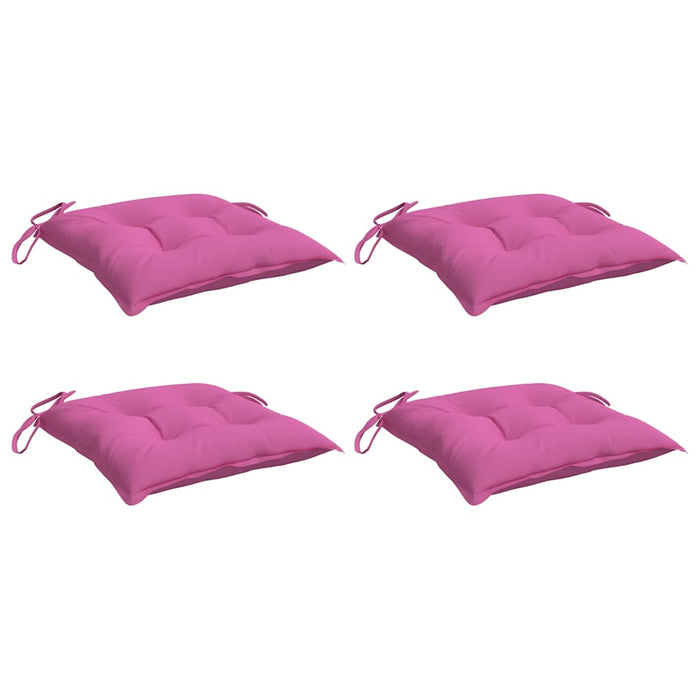 Perne de scaun, 4 buc., roz, 50x50x7 cm, textil oxford - WALTI WALTI