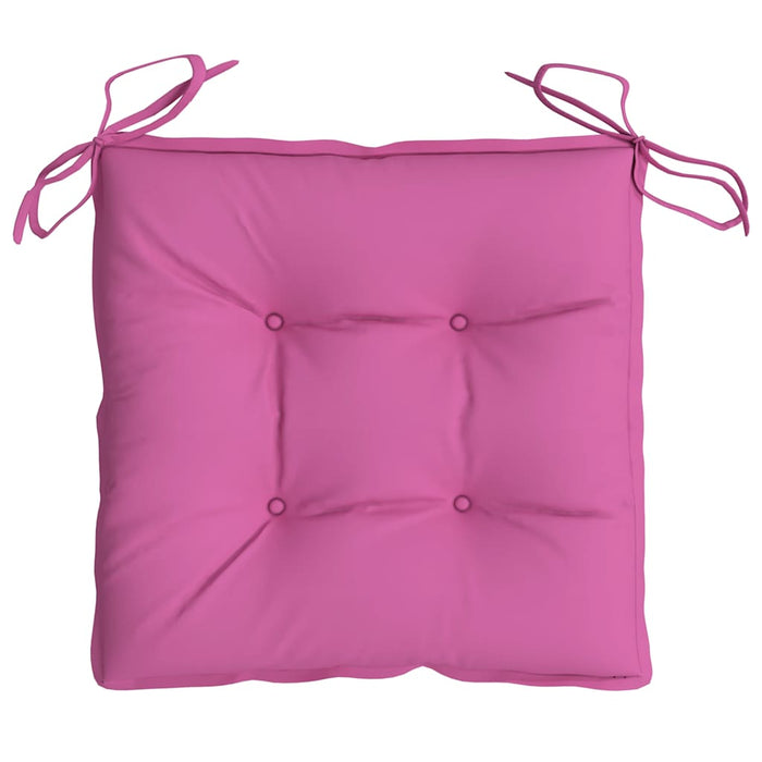 Perne de scaun, 4 buc., roz, 50x50x7 cm, textil oxford - WALTI WALTI