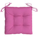 Perne de scaun, 4 buc., roz, 50x50x7 cm, textil oxford - WALTI WALTI