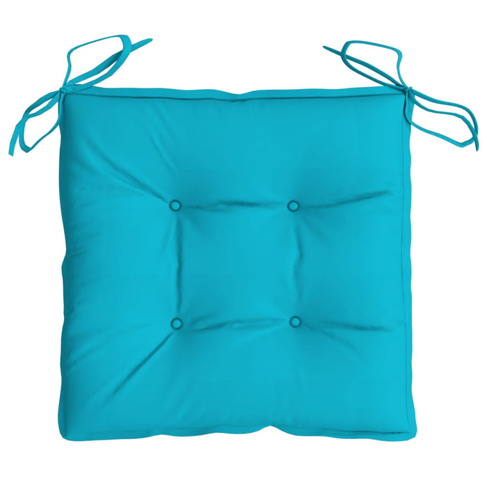 Perne de scaun, 2 buc., turcoaz, 50x50x7 cm, textil oxford - WALTI WALTI
