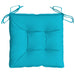 Perne de scaun, 2 buc., turcoaz, 50x50x7 cm, textil oxford - WALTI WALTI