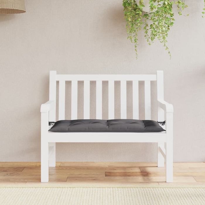 Pernă de bancă de grădină antracit 100x50x7 cm textil oxford - WALTI WALTI