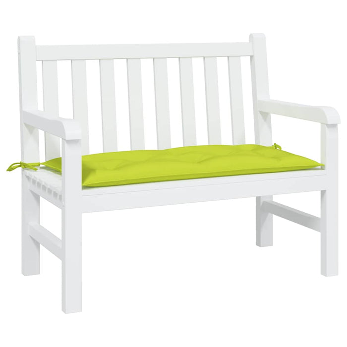 Pernă bancă de grădină verde aprins, 100x50x7 cm, textil oxford - WALTI WALTI