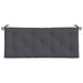 Pernă bancă de grădină, antracit, 120x50x7 cm, material oxford - WALTI WALTI