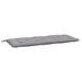 Pernă de bancă de grădină, gri, 120x50x7 cm, material oxford - WALTI WALTI