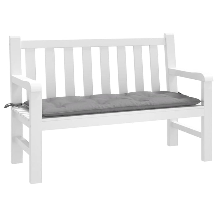 Pernă de bancă de grădină, gri, 120x50x7 cm, material oxford - WALTI WALTI