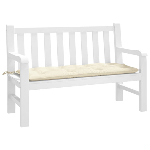 Pernă bancă de grădină, crem, 120x50x7 cm, material oxford - WALTI WALTI