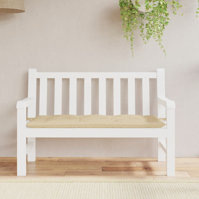 Pernă bancă de grădină, bej, 120x50x7 cm, material oxford - WALTI WALTI