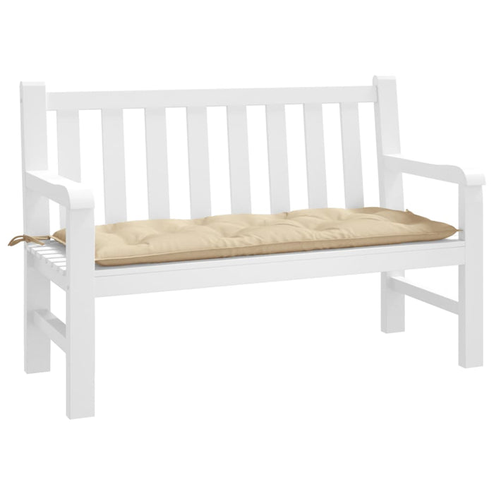 Pernă bancă de grădină, bej, 120x50x7 cm, material oxford - WALTI WALTI