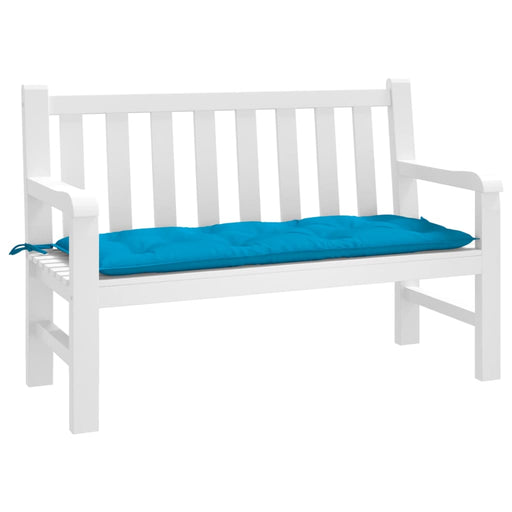 Pernă de bancă, albastru deschis, 120x50x7 cm, material oxford - WALTI WALTI
