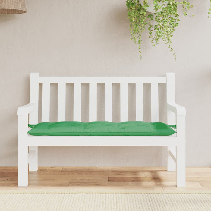 Pernă bancă de grădină, verde, 120x50x7 cm, material oxford - WALTI WALTI