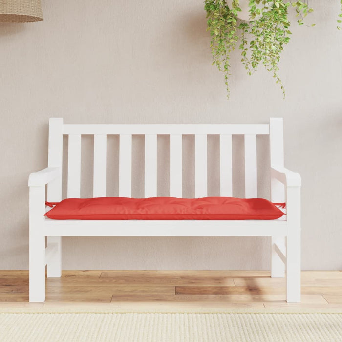 Pernă de bancă de grădină, roșu, 120x50x7 cm, material oxford - WALTI WALTI