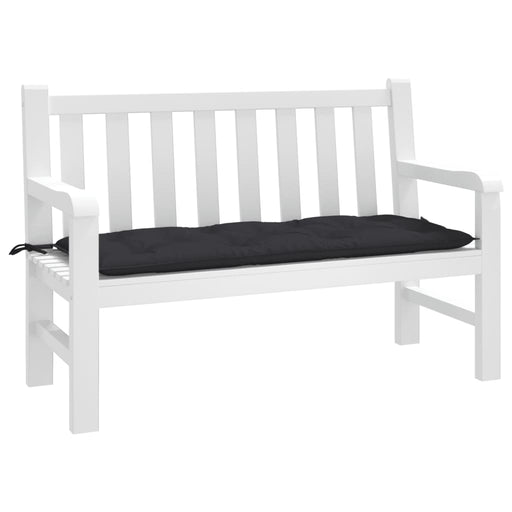Pernă bancă de grădină, negru, 120x50x7 cm, material oxford - WALTI WALTI