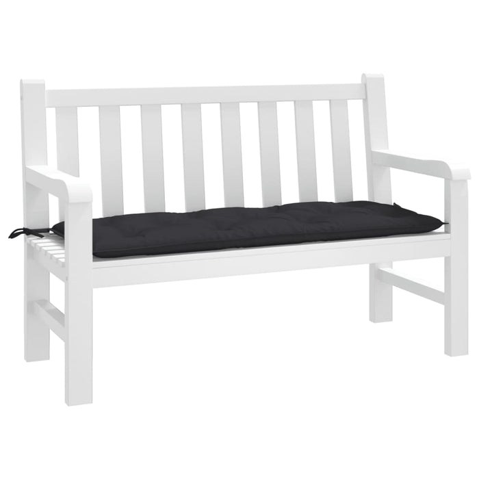 Pernă bancă de grădină, negru, 120x50x7 cm, material oxford - WALTI WALTI