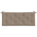 Pernă bancă de grădină, gri taupe, 120x50x7 cm, material oxford - WALTI WALTI