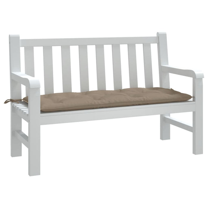 Pernă bancă de grădină, gri taupe, 120x50x7 cm, material oxford - WALTI WALTI