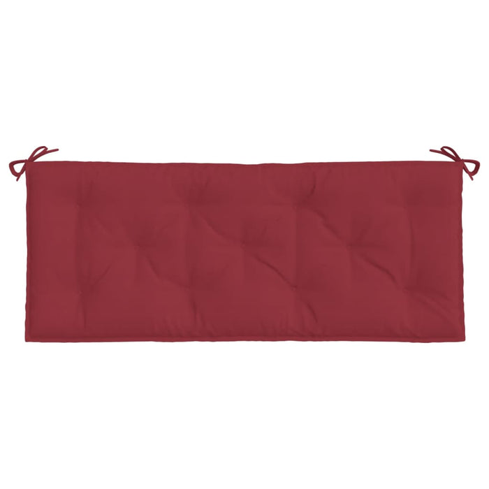 Pernă bancă de grădină, roșu vin, 120x50x7 cm, textil oxford - WALTI WALTI