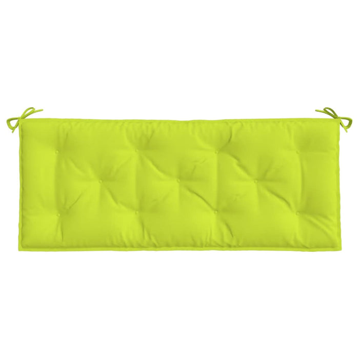 Pernă bancă de grădină verde aprins, 120x50x7 cm, textil oxford - WALTI WALTI