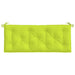 Pernă bancă de grădină verde aprins, 120x50x7 cm, textil oxford - WALTI WALTI
