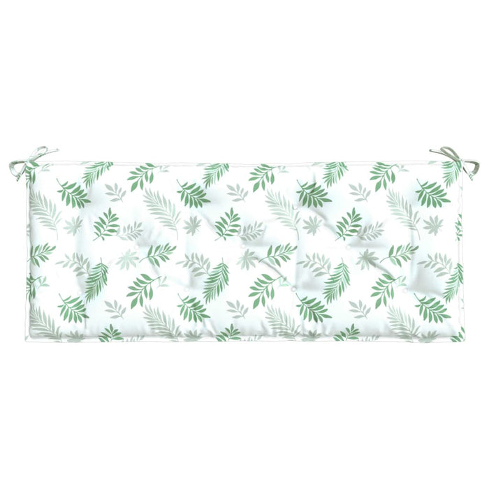 Pernă bancă de grădină, model frunze, 120x50x7 cm, textil - WALTI WALTI