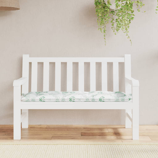 Pernă bancă de grădină, model frunze, 120x50x7 cm, textil - WALTI WALTI