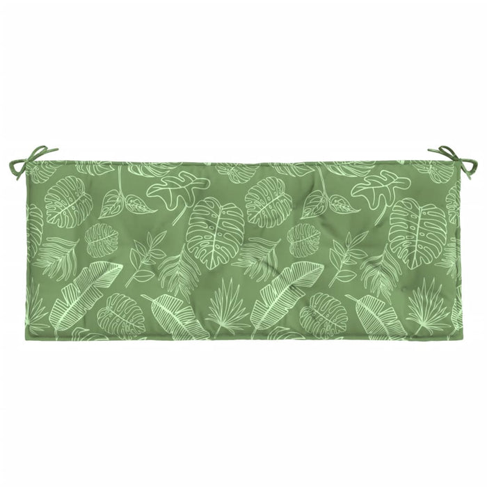 Pernă bancă de grădină, model frunze, 120x50x7 cm, textil WALTI