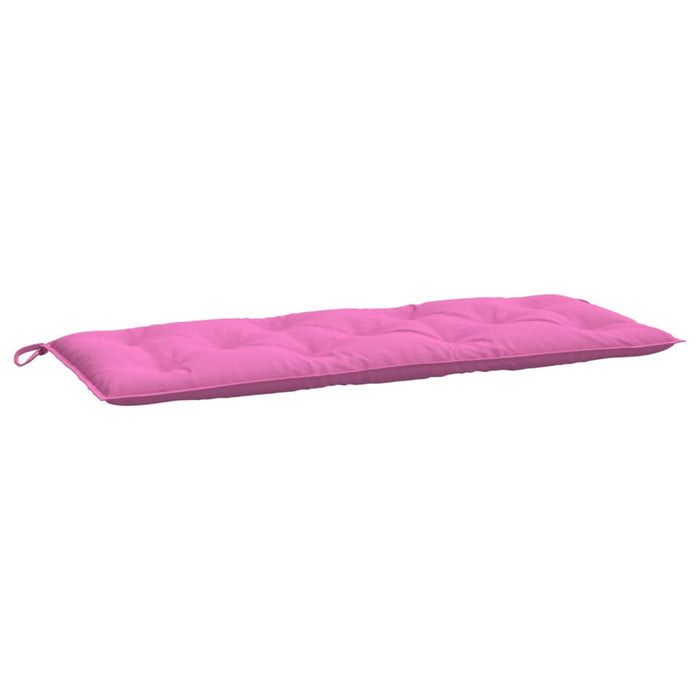 Pernă pentru bancă de grădină, roz, 120x50x7 cm, textil - WALTI WALTI