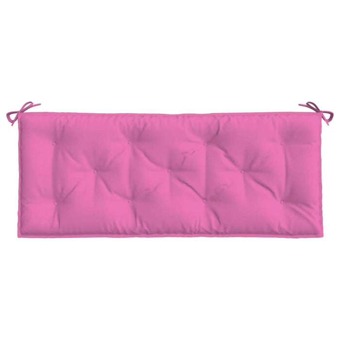 Pernă pentru bancă de grădină, roz, 120x50x7 cm, textil - WALTI WALTI