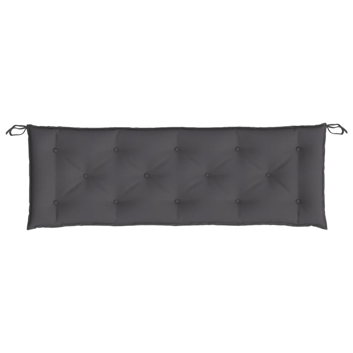 Pernă bancă de grădină, antracit, 150x50x7 cm, material oxford - WALTI WALTI