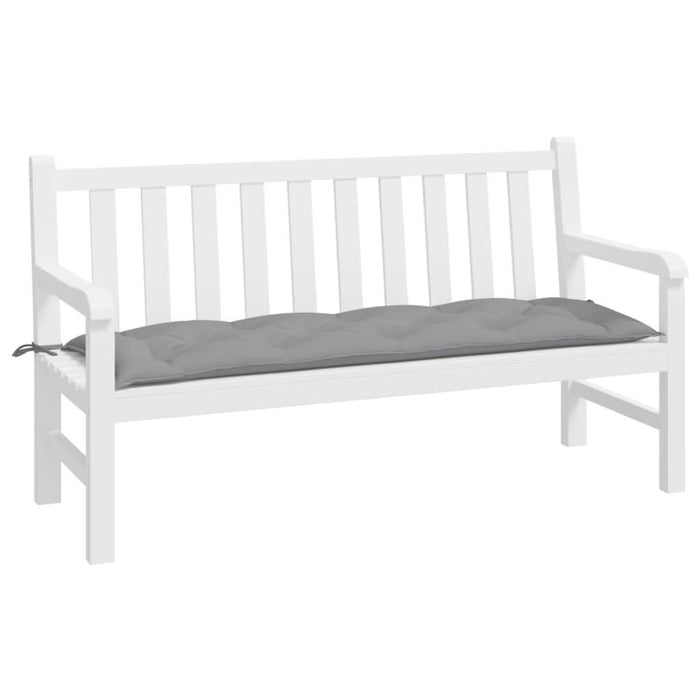 Pernă bancă de grădină, gri, 150x50x7 cm, material oxford - WALTI WALTI