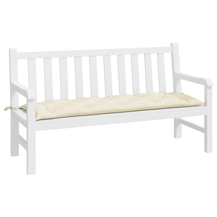 Pernă bancă de grădină, crem, 150x50x7 cm, textil oxford - WALTI WALTI