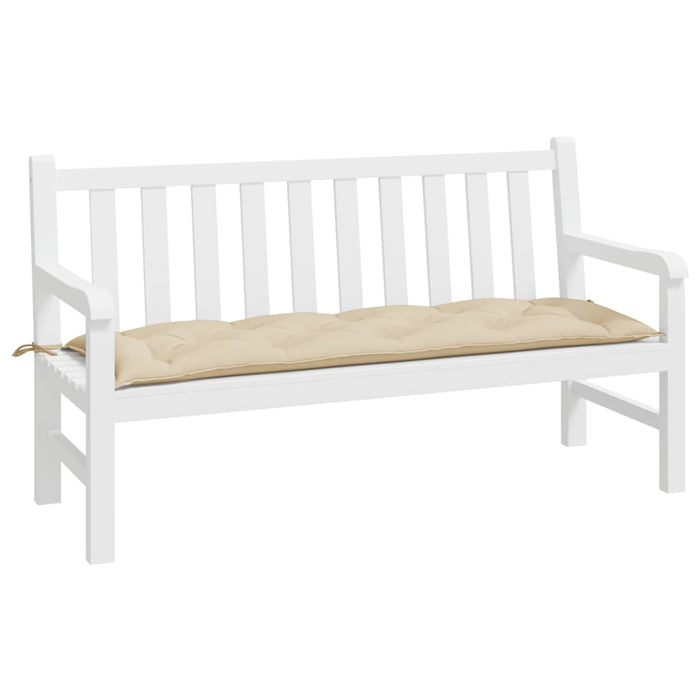 Pernă bancă de grădină, bej, 150x50x7 cm, material oxford WALTI