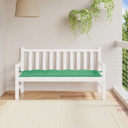 Pernă bancă de grădină, verde, 150x50x7 cm, material oxford - WALTI WALTI