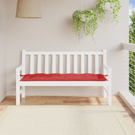 Pernă bancă de grădină, roșu, 150x50x7 cm, material oxford - WALTI WALTI