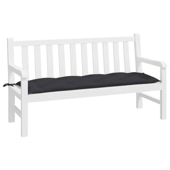 Pernă bancă de grădină, negru, 150x50x7 cm, material oxford - WALTI WALTI