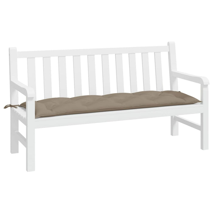 Pernă bancă de grădină, gri taupe, 150x50x7 cm, material oxford - WALTI WALTI