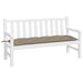 Pernă bancă de grădină, gri taupe, 150x50x7 cm, material oxford - WALTI WALTI