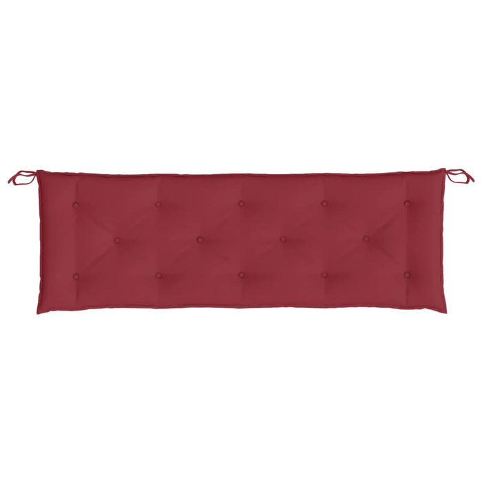 Pernă bancă de grădină, roșu vin, 150x50x7 cm, material oxford - WALTI WALTI