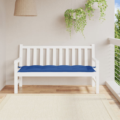 Pernă de bancă de grădină, albastru, 150x50x7 cm, textil oxford - WALTI WALTI