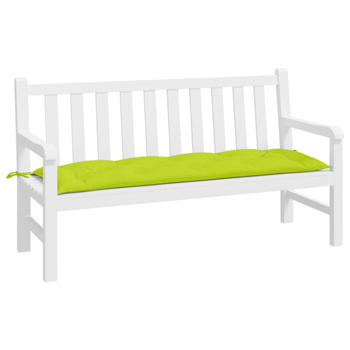 Pernă de bancă, verde aprins, 150x50x7 cm, material oxford - WALTI WALTI