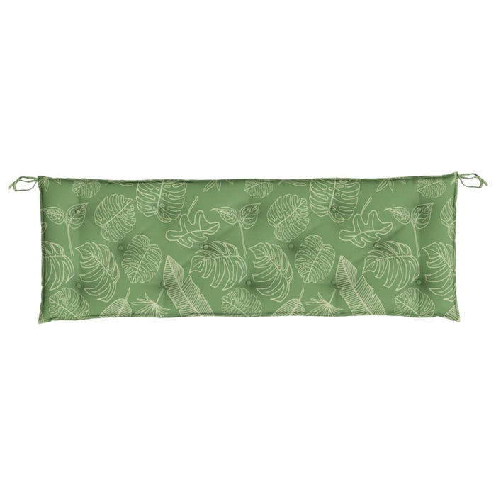 Pernă bancă de grădină model frunze, 150x50x7 cm, textil oxford - WALTI WALTI