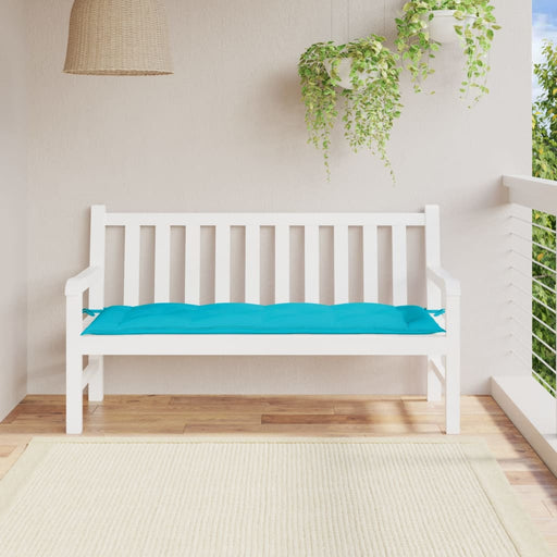 Pernă bancă de grădină, turcoaz, 150x50x7 cm, material oxford - WALTI WALTI