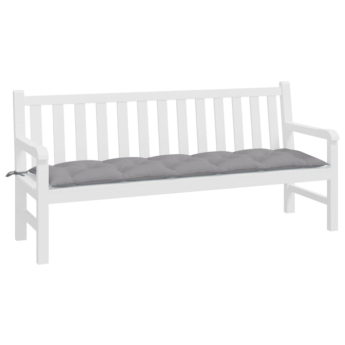 Pernă bancă de grădină, gri, 180x50x7 cm, material oxford - WALTI WALTI