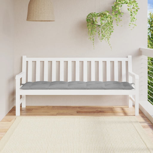 Pernă bancă de grădină, gri, 180x50x7 cm, material oxford - WALTI WALTI