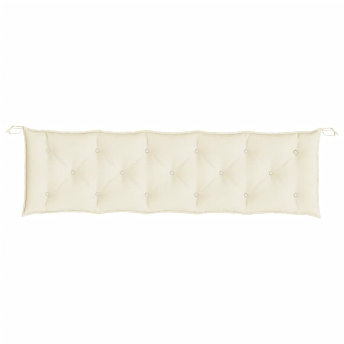 Pernă bancă de grădină, crem, 180x50x7 cm, textil oxford - WALTI WALTI