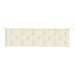 Pernă bancă de grădină, crem, 180x50x7 cm, textil oxford - WALTI WALTI
