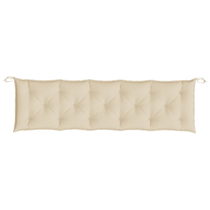 Pernă bancă de grădină, bej, 180x50x7 cm, material oxford WALTI