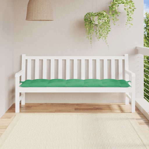 Pernă bancă de grădină, verde, 180x50x7 cm, material oxford - WALTI WALTI