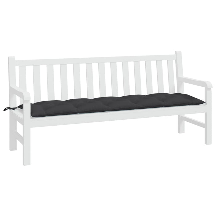 Pernă bancă de grădină, negru, 180x50x7 cm, material oxford - WALTI WALTI